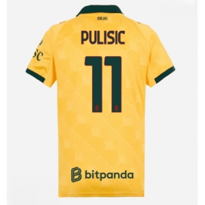 Echipament fotbal AC Milan Christian Pulisic #11 Tricou Treilea 2025-26 pentru femei mânecă scurtă