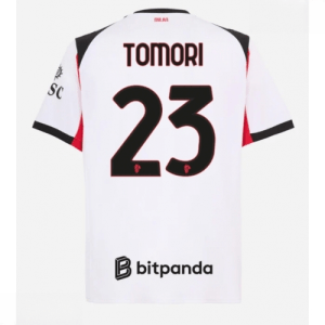 Echipament fotbal AC Milan Fikayo Tomori #23 Tricou Deplasare 2025-26 pentru bărbați