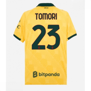 Echipament fotbal AC Milan Fikayo Tomori #23 Tricou Treilea 2025-26 pentru bărbați