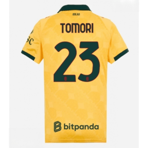 Echipament fotbal AC Milan Fikayo Tomori #23 Tricou Treilea 2025-26 pentru femei mânecă scurtă