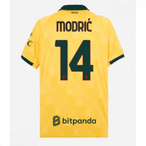 Echipament fotbal AC Milan Luka Modric #14 Tricou Treilea 2025-26 pentru bărbați