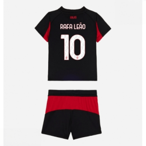 Echipament fotbal AC Milan Rafael Leao #10 Tricou Acasa 2025-26 pentru copii set