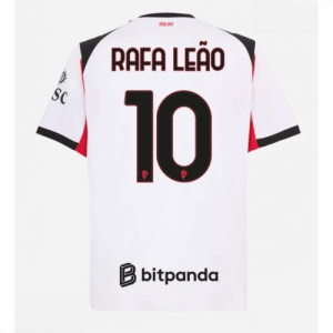Echipament fotbal AC Milan Rafael Leao #10 Tricou Deplasare 2025-26 pentru bărbați