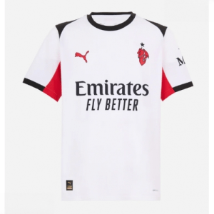 Echipament fotbal AC Milan Tricou Deplasare 2025-26 pentru bărbați