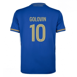 Echipament fotbal AS Monaco Aleksandr Golovin #10 Tricou Deplasare 2025-26 pentru bărbați
