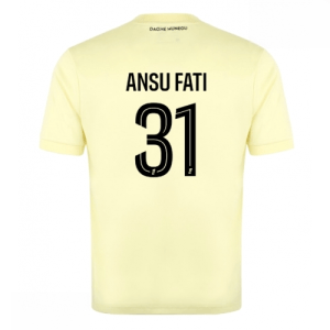 Echipament fotbal AS Monaco Ansu Fati #31 Tricou Treilea 2025-26 pentru bărbați