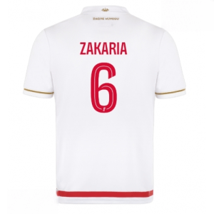 Echipament fotbal AS Monaco Denis Zakaria #6 Tricou Acasa 2025-26 pentru bărbați