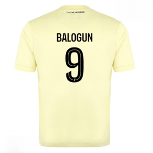 Echipament fotbal AS Monaco Folarin Balogun #9 Tricou Treilea 2025-26 pentru bărbați