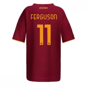 Echipament fotbal AS Roma Evan Ferguson #11 Tricou Acasa 2025-26 pentru femei mânecă scurtă