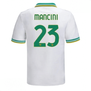 Echipament fotbal AS Roma Gianluca Mancini #23 Tricou Treilea 2025-26 pentru bărbați