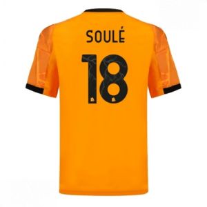 Echipament fotbal AS Roma Matias Soule #18 Tricou Deplasare 2025-26 pentru bărbați