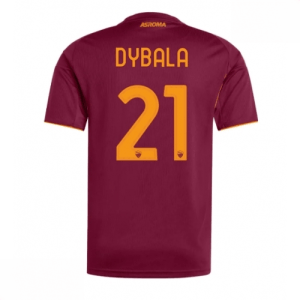 Echipament fotbal AS Roma Paulo Dybala #21 Tricou Acasa 2025-26 pentru bărbați