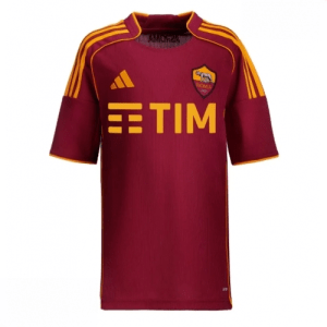 Echipament fotbal AS Roma Tricou Acasa 2025-26 pentru femei mânecă scurtă
