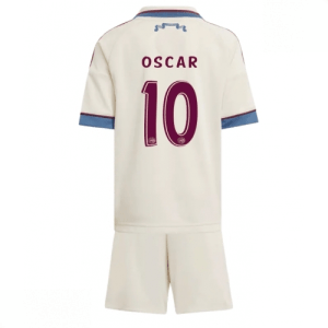Echipament fotbal Ajax Oscar Gloukh #10 Tricou Treilea 2025-26 pentru copii tricou și pantaloni