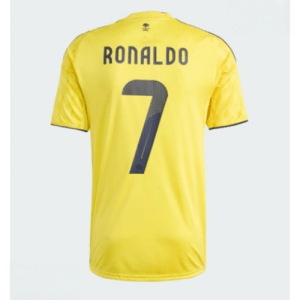 Echipament fotbal Al-Nassr Cristiano Ronaldo #7 Tricou Acasa 2025-26 pentru bărbați