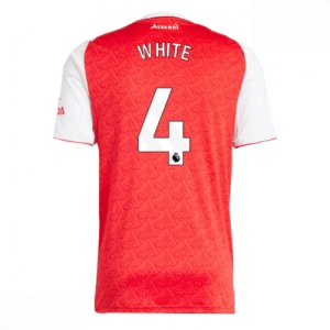 Echipament fotbal Arsenal Ben White #4 Tricou Acasa 2025-26 pentru bărbați