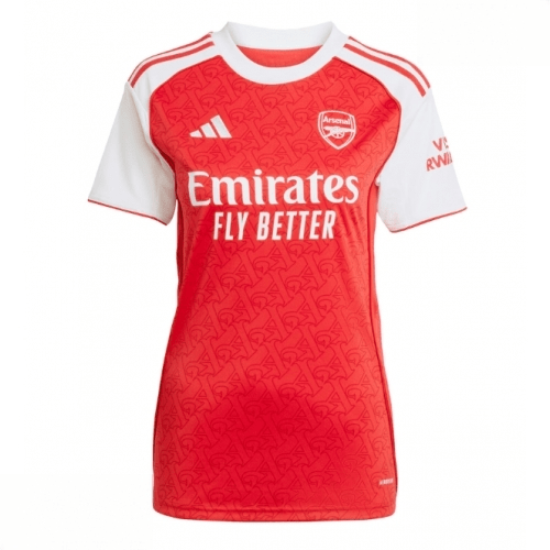 Echipament fotbal Arsenal Ben White #4 Tricou Acasa 2025-26 pentru femei mânecă scurtă 2 Echipament fotbal Arsenal Ben White #4 Tricou Acasa 2025-26 pentru femei mânecă scurtă - imagine 2