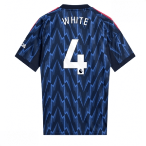 Echipament fotbal Arsenal Ben White #4 Tricou Deplasare 2025-26 pentru bărbați