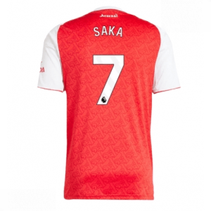 Echipament fotbal Arsenal Bukayo Saka #7 Tricou Acasa 2025-26 pentru bărbați