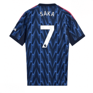 Echipament fotbal Arsenal Bukayo Saka #7 Tricou Deplasare 2025-26 pentru bărbați