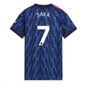 Echipament fotbal Arsenal Bukayo Saka #7 Tricou Deplasare 2025-26 pentru femei mânecă scurtă