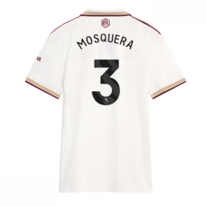 Echipament fotbal Arsenal Cristhian Mosquera #3 Tricou Treilea 2025-26 pentru femei mânecă scurtă