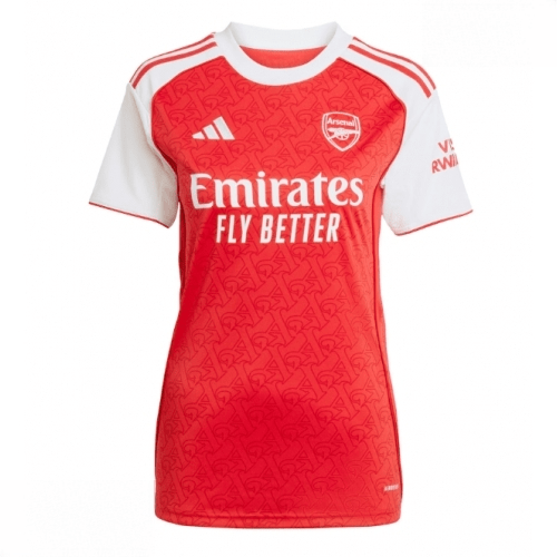 Echipament fotbal Arsenal Declan Rice #41 Tricou Acasa 2025-26 pentru femei mânecă scurtă 2 Echipament fotbal Arsenal Declan Rice #41 Tricou Acasa 2025-26 pentru femei mânecă scurtă - imagine 2