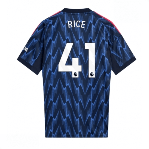 Echipament fotbal Arsenal Declan Rice #41 Tricou Deplasare 2025-26 pentru bărbați 1 Echipament fotbal Arsenal Declan Rice #41 Tricou Deplasare 2025-26 pentru bărbați