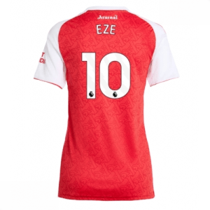 Echipament fotbal Arsenal Eberechi Eze #10 Tricou Acasa 2025-26 pentru femei mânecă scurtă