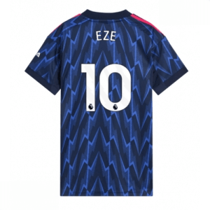 Echipament fotbal Arsenal Eberechi Eze #10 Tricou Deplasare 2025-26 pentru femei mânecă scurtă