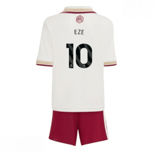 Echipament fotbal Arsenal Eberechi Eze #10 Tricou Treilea 2025-26 pentru copii + pantaloni scurți