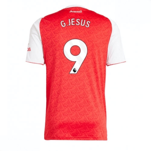 Echipament fotbal Arsenal Gabriel Jesus #9 Tricou Acasa 2025-26 pentru bărbați 1 Echipament fotbal Arsenal Gabriel Jesus #9 Tricou Acasa 2025-26 pentru bărbați