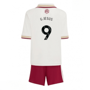 Echipament fotbal Arsenal Gabriel Jesus #9 Tricou Treilea 2025-26 pentru copii + pantaloni scurți