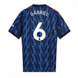 Echipament fotbal Arsenal Gabriel Magalhaes #6 Tricou Deplasare 2025-26 pentru bărbați