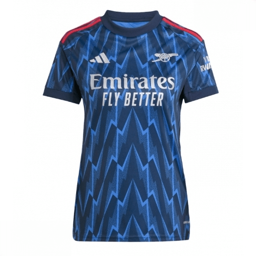 Echipament fotbal Arsenal Gabriel Magalhaes #6 Tricou Deplasare 2025-26 pentru femei mânecă scurtă 2 Echipament fotbal Arsenal Gabriel Magalhaes #6 Tricou Deplasare 2025-26 pentru femei mânecă scurtă - imagine 2