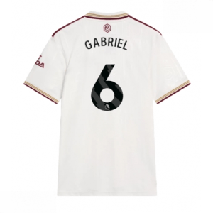 Echipament fotbal Arsenal Gabriel Magalhaes #6 Tricou Treilea 2025-26 pentru bărbați