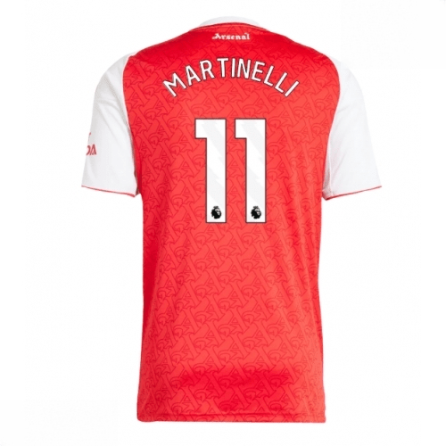 Echipament fotbal Arsenal Gabriel Martinelli #11 Tricou Acasa 2025-26 pentru bărbați 1 Echipament fotbal Arsenal Gabriel Martinelli #11 Tricou Acasa 2025-26 pentru bărbați