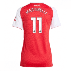 Echipament fotbal Arsenal Gabriel Martinelli #11 Tricou Acasa 2025-26 pentru femei mânecă scurtă