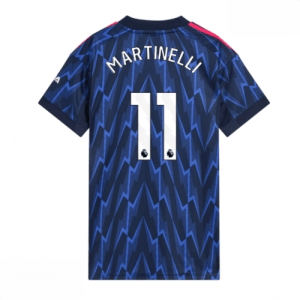 Echipament fotbal Arsenal Gabriel Martinelli #11 Tricou Deplasare 2025-26 pentru femei mânecă scurtă