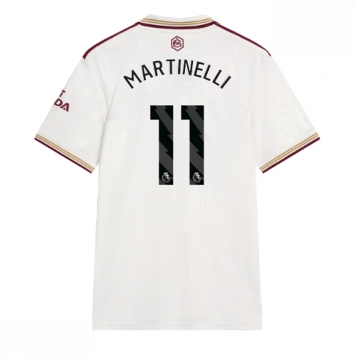 Echipament fotbal Arsenal Gabriel Martinelli #11 Tricou Treilea 2025-26 pentru bărbați 1 Echipament fotbal Arsenal Gabriel Martinelli #11 Tricou Treilea 2025-26 pentru bărbați