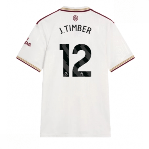 Echipament fotbal Arsenal Jurrien Timber #12 Tricou Treilea 2025-26 pentru bărbați