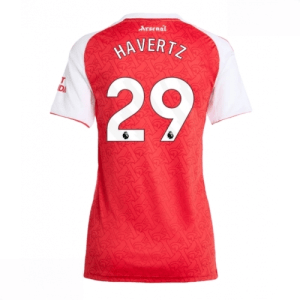 Echipament fotbal Arsenal Kai Havertz #29 Tricou Acasa 2025-26 pentru femei mânecă scurtă