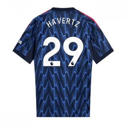 Echipament fotbal Arsenal Kai Havertz #29 Tricou Deplasare 2025-26 pentru bărbați 1 Echipament fotbal Arsenal Kai Havertz #29 Tricou Deplasare 2025-26 pentru bărbați