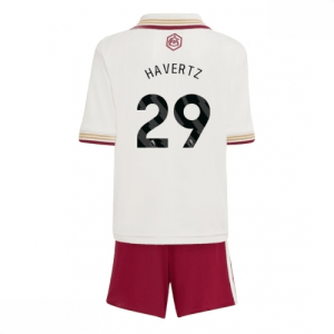 Echipament fotbal Arsenal Kai Havertz #29 Tricou Treilea 2025-26 pentru copii + pantaloni scurți