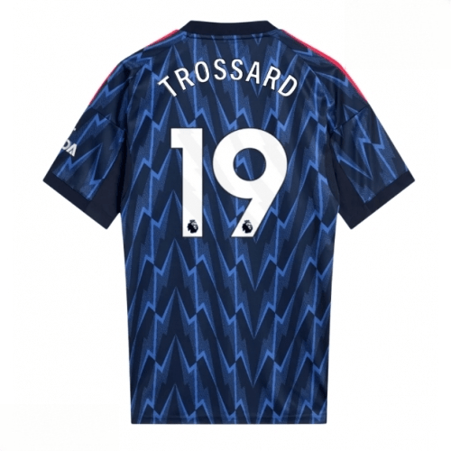 Echipament fotbal Arsenal Leandro Trossard #19 Tricou Deplasare 2025-26 pentru bărbați 1 Echipament fotbal Arsenal Leandro Trossard #19 Tricou Deplasare 2025-26 pentru bărbați