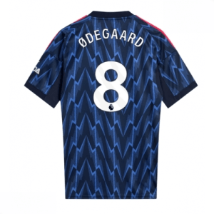 Echipament fotbal Arsenal Martin Odegaard #8 Tricou Deplasare 2025-26 pentru bărbați