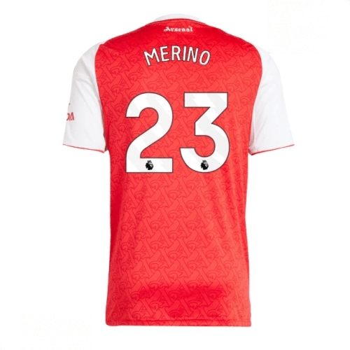 Echipament fotbal Arsenal Mikel Merino #23 Tricou Acasa 2025-26 pentru bărbați 1 Echipament fotbal Arsenal Mikel Merino #23 Tricou Acasa 2025-26 pentru bărbați