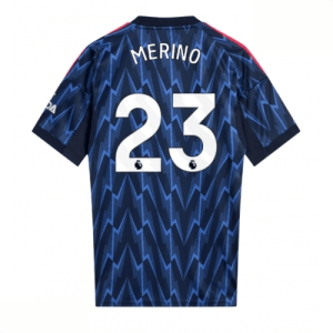 Echipament fotbal Arsenal Mikel Merino #23 Tricou Deplasare 2025-26 pentru bărbați