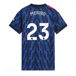 Echipament fotbal Arsenal Mikel Merino #23 Tricou Deplasare 2025-26 pentru femei mânecă scurtă