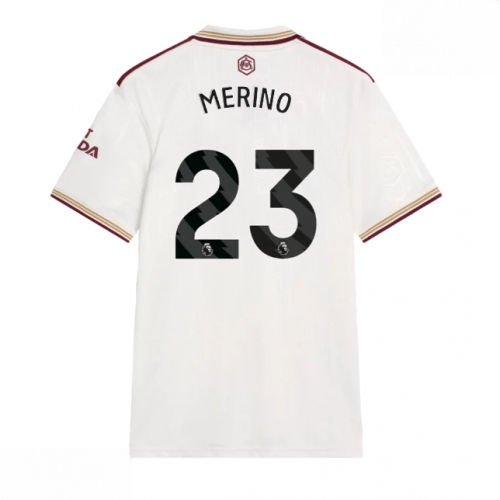 Echipament fotbal Arsenal Mikel Merino #23 Tricou Treilea 2025-26 pentru bărbați 1 Echipament fotbal Arsenal Mikel Merino #23 Tricou Treilea 2025-26 pentru bărbați
